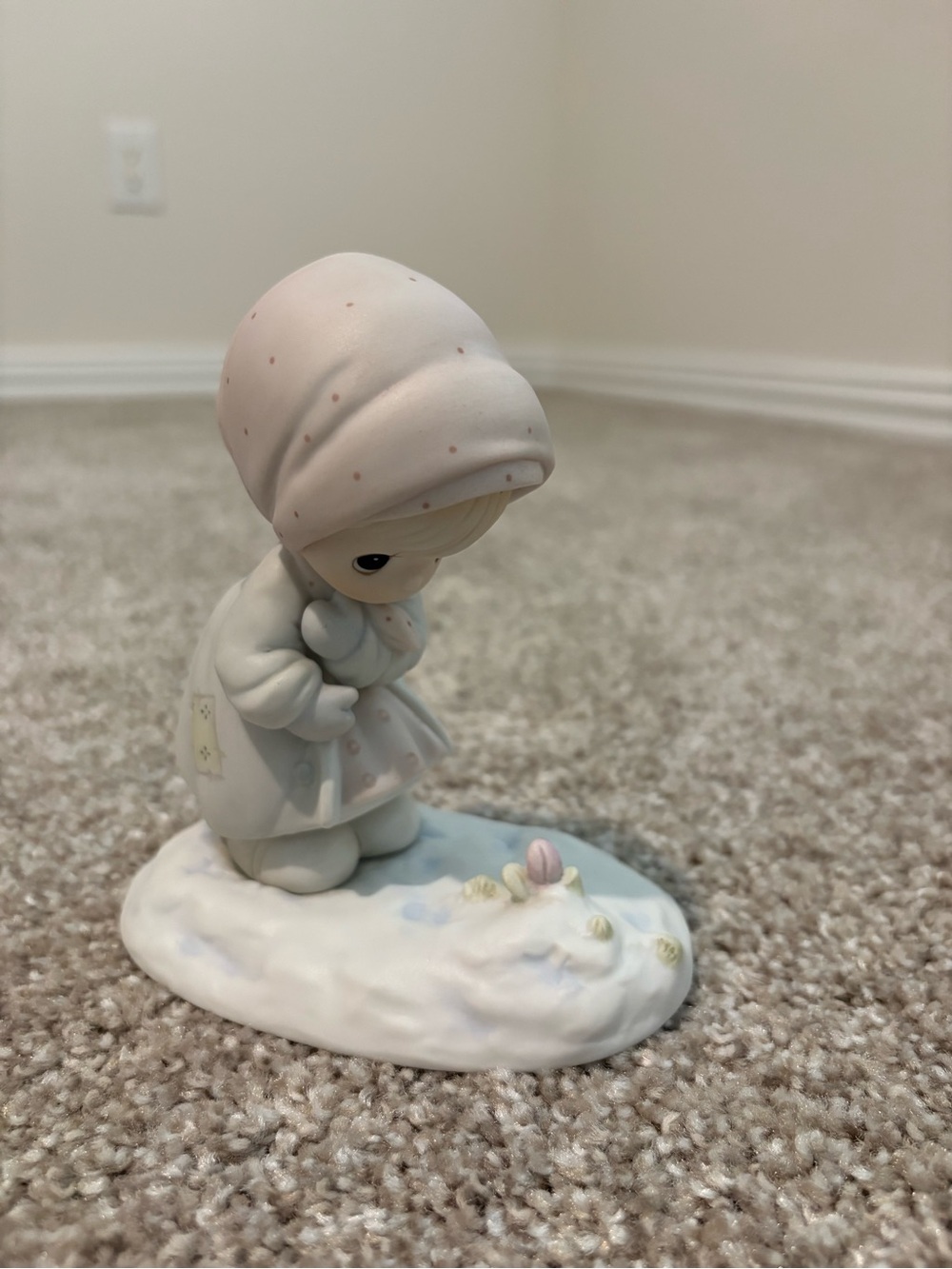 Precious Moments February Porcelain Girl Figurine in original box